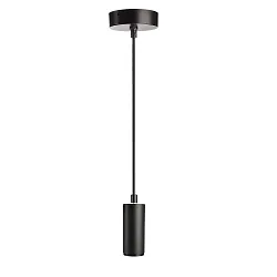 Luminaire à suspension LUCEA DIM IP20, noir profond gradable