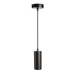 Luminaire à suspension LUCEA DTW Dim-To-Warm IP20, noir profond gradable