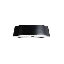 Tête de luminaire MIRAM avec variateur tactile, fixation magnétique IP54, noir gradable
