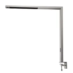 Lampe de table OFFICE THREE PRO MOTION haut bas, avec capteur, Tunable White IP20, aluminium blanc gradable