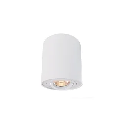 Luminaire de plafond BENGALA ROUND cylindrique, réglable GU10 IP20, blanche gradable
