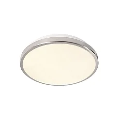 Luminaire de plafond HELEN CCT Switch IP54, satiné, argent, blanche