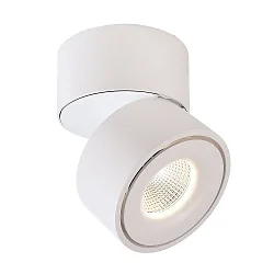 Luminaire de plafond UNI II MAX TILT pivotant à la cardan IP20, blanche gradable