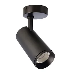 ceiling luminaire LUCEA TILT 20 CCT Switch, adjustable IP20, transparent, deep black dimmable