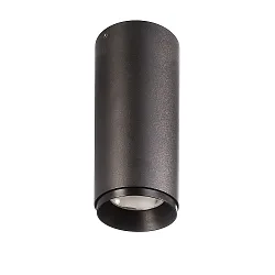 Luminaire de plafond LUCEA IP20, noir profond gradable