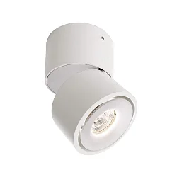 Luminaire de plafond UNI II MINI TILT à 1 flamme, pivotant à la cardan IP20, blanche gradable