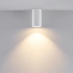 Downlight CAN cylindrique, rigide GU10 IP20, blanche