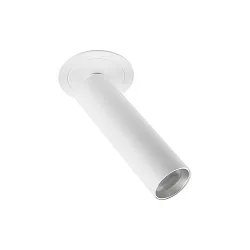 Plafonnier encastré SLIM cylindrique, réglable, UGR < 19 IP20, blanche gradable