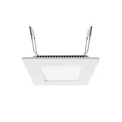 Downlight ANIK 90 angulaire IP20 | IP44, blanche gradable