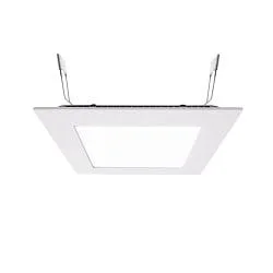 Downlight ANIK 155 angulaire IP20 | IP44, blanche gradable