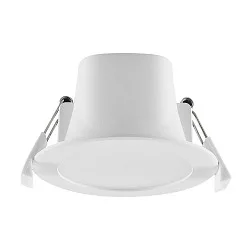 Downlight ACRUX PRO 68 rigide, CCT Switch, UGR < 19 IP20/ IP54, scintillant, blanche gradable