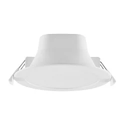 Downlight ACRUX PRO 120 rigide, CCT Switch, UGR < 19, multipower IP20/ IP54, scintillant, blanche gradable