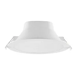 Downlight ACRUX PRO 190 rigide, CCT Switch, UGR < 19, multipower IP20/ IP54, scintillant, blanche gradable