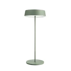 Lampe de table à accu MIRAM HEAD + TABLE STAND lot de 1, avec variateur tactile, fixation magnétique IP54, mat
