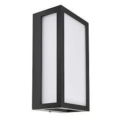outdoor wall luminaire GRUMIUM SQUARE CCT I square, CCT Switch, switchable IP54, dark grey 