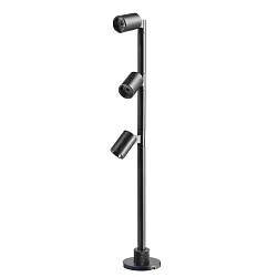 Display luminaire HERCULIS TRIPLE, 9V DC, 350 mA, 3W, 4000K, black