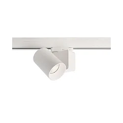 Projecteur triphasé NIHAL MINI adaptateur triphasé inclus IP20, blanche gradable