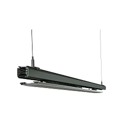 Luminaire triphasé LINEAR PRO TILT IP20, blanc trafic 