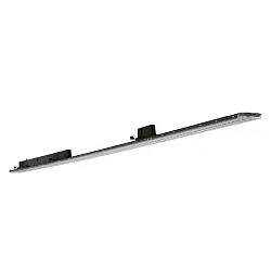Luminaire triphasé LINEAR PRO TILT IP20, noir trafic 
