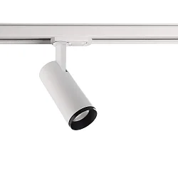 1-Projecteur monophasé LUCEA TILT DTW Dim-To-Warm, réglable IP20, blanche gradable
