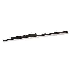 Luminaire triphasé LINEAR PRO 120 contrôlable par DALI, CCT Switch, multipower IP20, noir trafic gradable