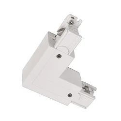 Accessories for 3-phase track system D LINE - 90°-coupler left-right with change mechanism, 220-240V AC, white