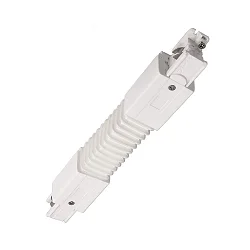 Connecteur flexible triphasé D LINE flexible, blanche