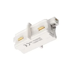 1- raccord monophasé D ONE, blanche
