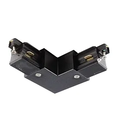 1-phase L-connector D ONE left, black