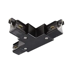 1-phase T-connector D ONE left-right-right, black