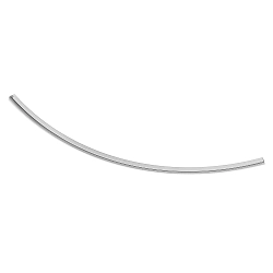 Rail monophasé en saillie D ONE CURVED 90° droite, blanche