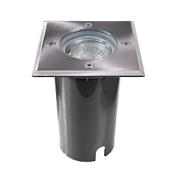 Projecteur encastré ATON angulaire GU10 IP67 noir gradable