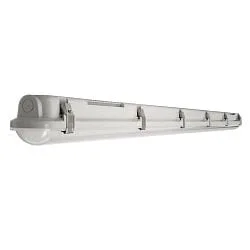 damp-proof luminaire TRI PROOF BASIC 121CM / 36W 840 ON-OFF impact resistant, switchable IP65, light grey 