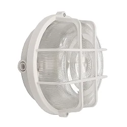 Applique et plafonnier SOTANO RETRO rond E27 IP44, blanche gradable