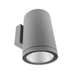 Projecteur de façade SHORELINE PRO ROUND 140 DOWN à 1 flamme, rond, CCT Switch IP65, gris clair gradable