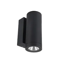 Projecteur de façade SHORELINE PRO ROUND 68 DOWN à 1 flamme, rond, CCT Switch IP65, gris foncé gradable