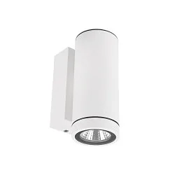 Projecteur de façade SHORELINE PRO ROUND 68 DOWN à 1 flamme, rond, CCT Switch IP65, blanche gradable