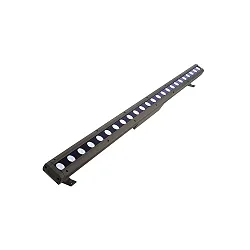 Lèche-mur CAPH LED rayonnement asymétrique IP65, gris foncé, dégager, transparent gradable