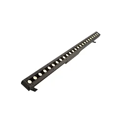 Lèche-mur CAPH LED rayonnement symétrique IP65/IP44, gris foncé, dégager, transparent