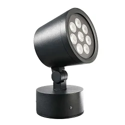 Projecteur d'extérieur COLT 25W RGBW RGBW, réglable IP65, gris foncé gradable