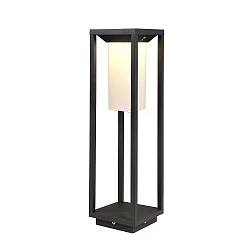 Lampadaire solaire SAMAS SOLAR langue, avec interrupteur, avec capteur, avec batterie IP54, gris foncé gradable