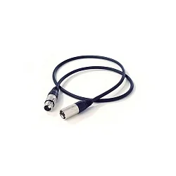 XLR cable 3pol Male / Female Neutrik 5 metres
