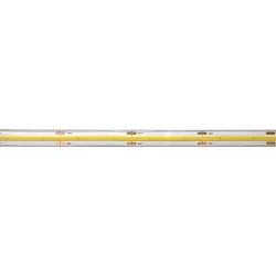 Bande LED COB, 5m transparent, blanche transparent, blanche