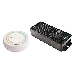 Variateur de LED SINGLE/CCT, noir, blanche