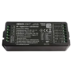 Variateur de LED 5 IN 1 constante de tension, noir
