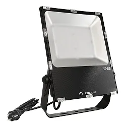 Projecteur RF SMART FLOOD RGB+CCT pivotant, CCT Switch, avec prise de courant, RGB, contrôlable par ZigBee IP65/IP44