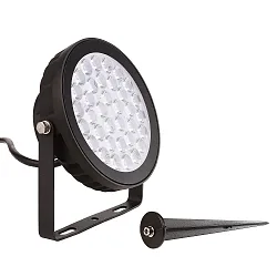 Projecteur RF SMART SPOT RGB+CCT pivotant IP65/IP44, anthrazit gradable