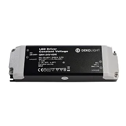 Bloc d'alimentation BASIC Q8H-24-40W constante de tension, gris, noir 