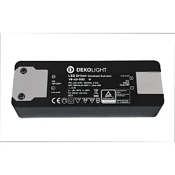 Unité d'alimentation Led BASIC CC V8-40-500mA/40W courant constant, gris foncé, noir