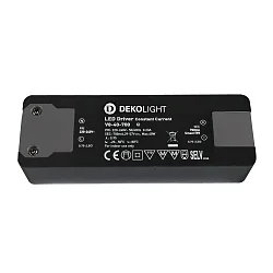 Driver de LED BASIC CC /00MA courant constant, réglable, commutable, gris foncé, noir 